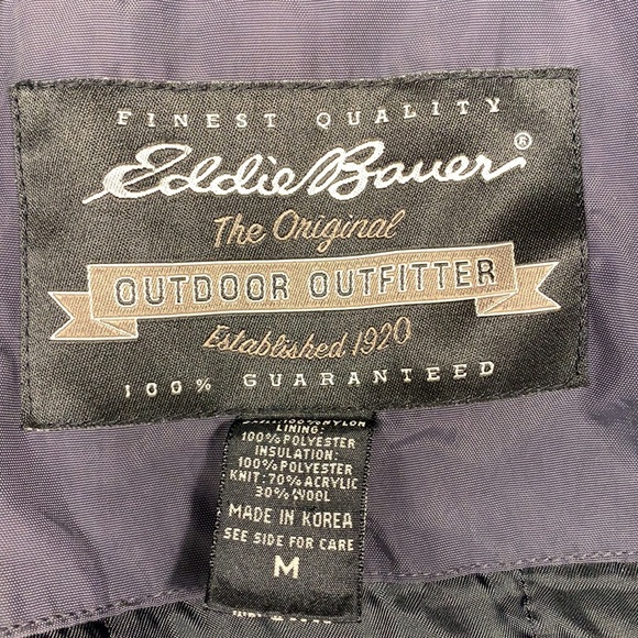 Men’s Eddie Bauer Quilted Waterproof Coat - Picture 9 of 12